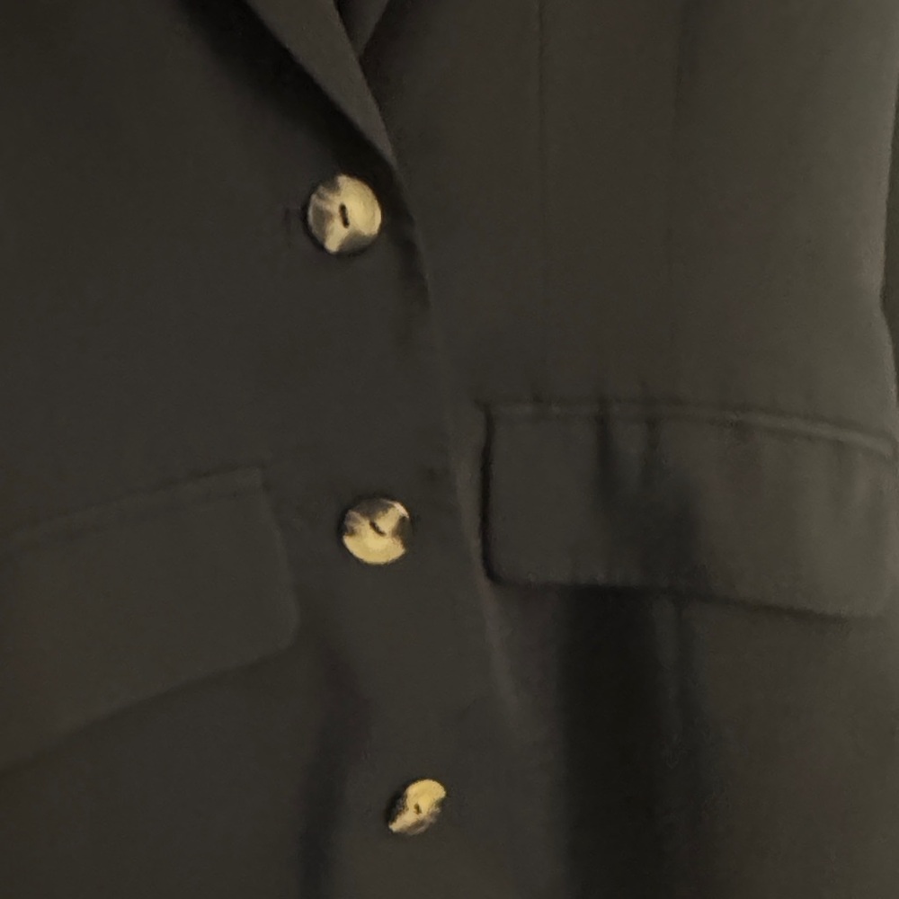 Anthropologie Sculpted Black Blazer - Picture 4 of 9